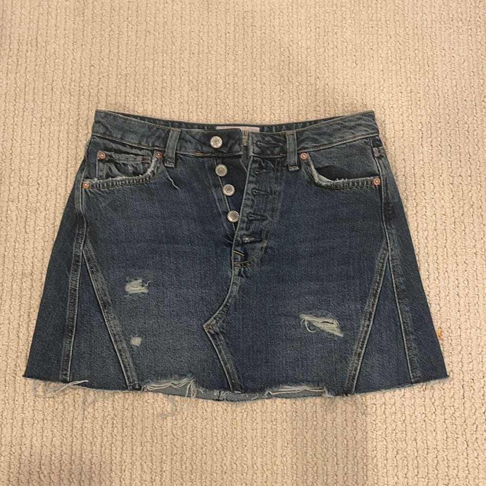 Free people mini skirt size 27